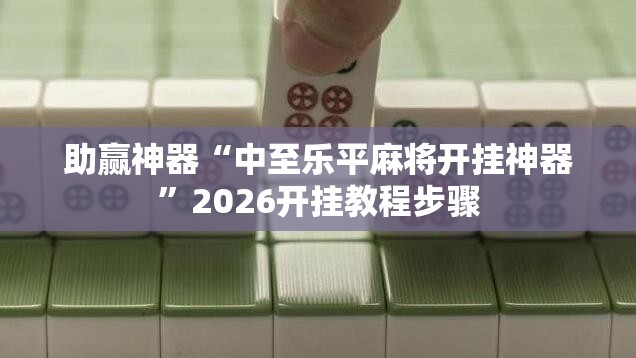助赢神器“中至乐平麻将开挂神器”2026开挂教程步骤