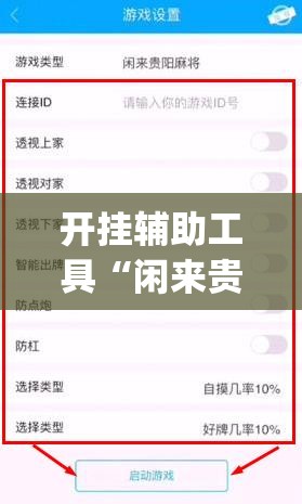 开挂辅助工具“闲来贵州麻将开挂辅助器通用版”开挂(透视)辅助教程