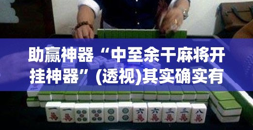 助赢神器“中至余干麻将开挂神器”(透视)其实确实有挂