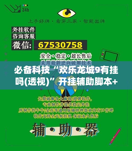 必备科技“欢乐龙城9有挂吗(透视)”开挂辅助脚本+详细开挂安装教程