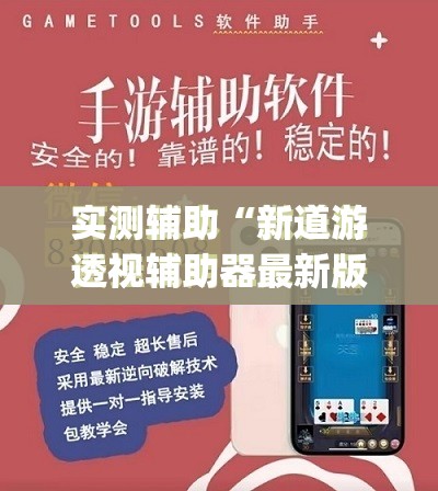 实测辅助“新道游透视辅助器最新版本”(免费)开挂辅助教学(最新辅助开挂教程)