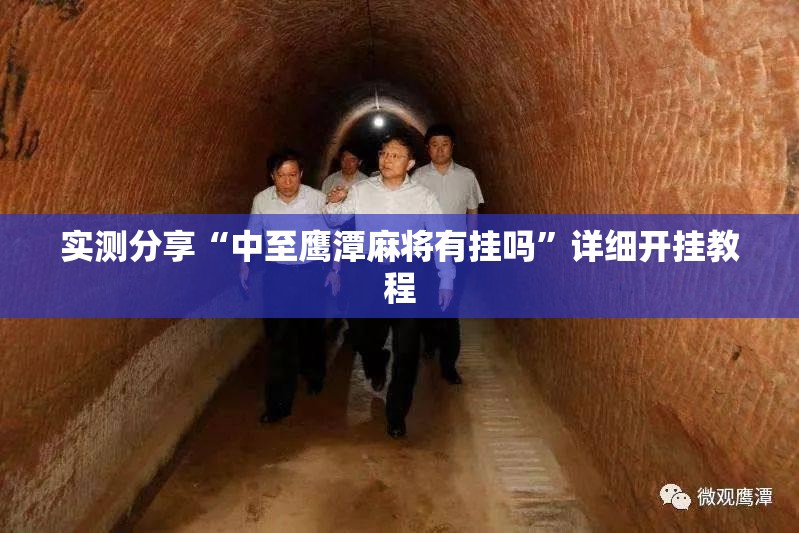 实测分享“中至鹰潭麻将有挂吗”详细开挂教程