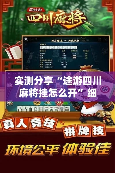实测分享“途游四川麻将挂怎么开”细辅助教程分享