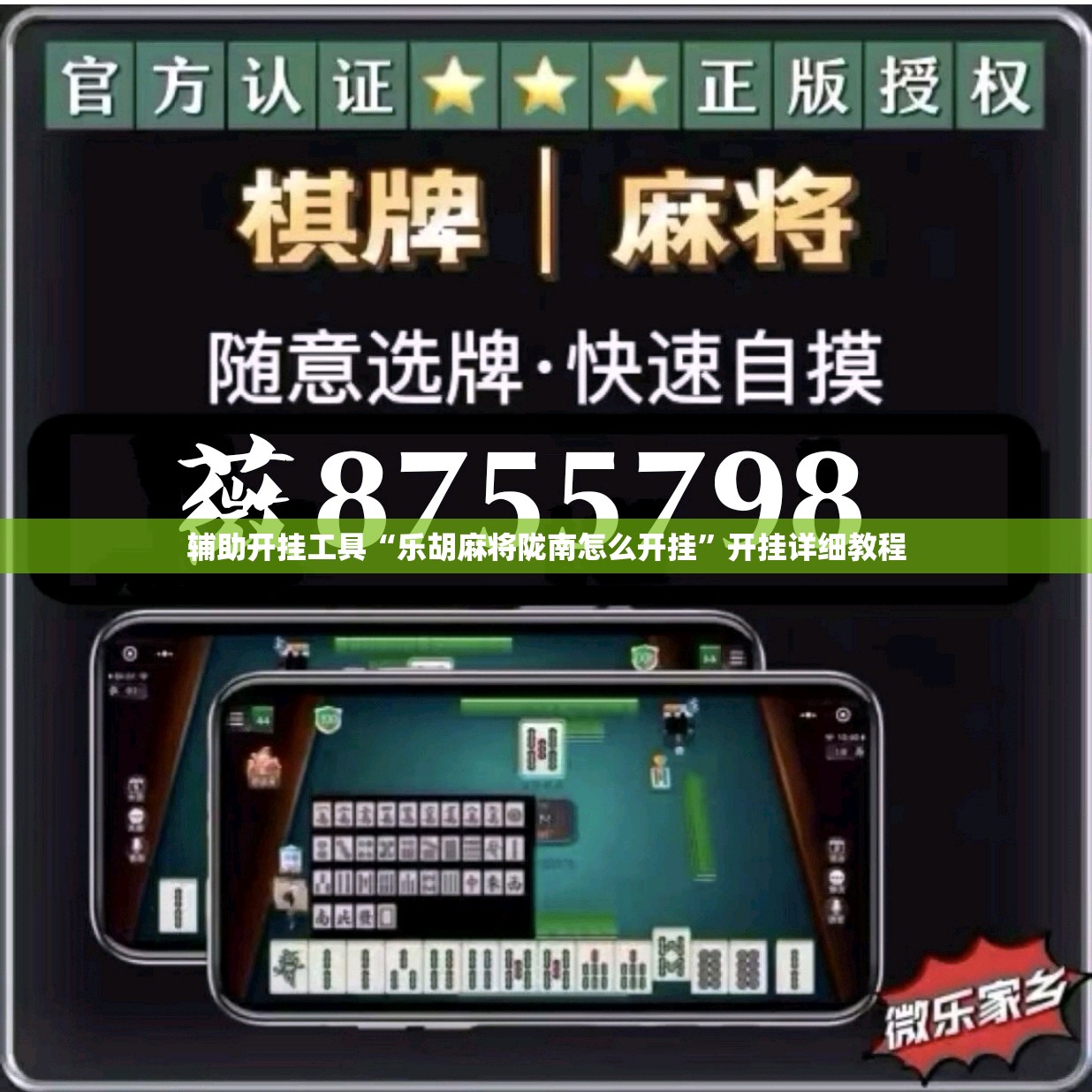 辅助开挂工具“乐胡麻将陇南怎么开挂	”开挂详细教程