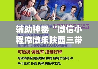 辅助神器“微信小程序微乐陕西三带万能开挂神器”(透视)其实确实有挂