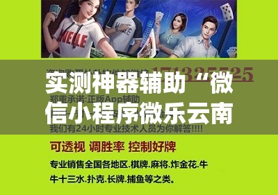 实测神器辅助“微信小程序微乐云南麻将开挂免费软件	”(辅助神器)开挂详细教程