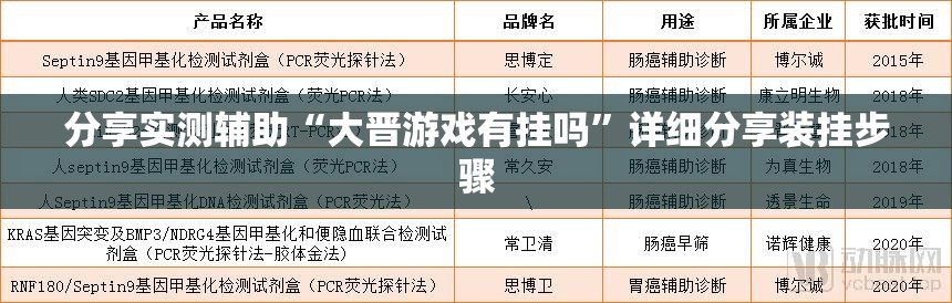 分享实测辅助“大晋游戏有挂吗”详细分享装挂步骤