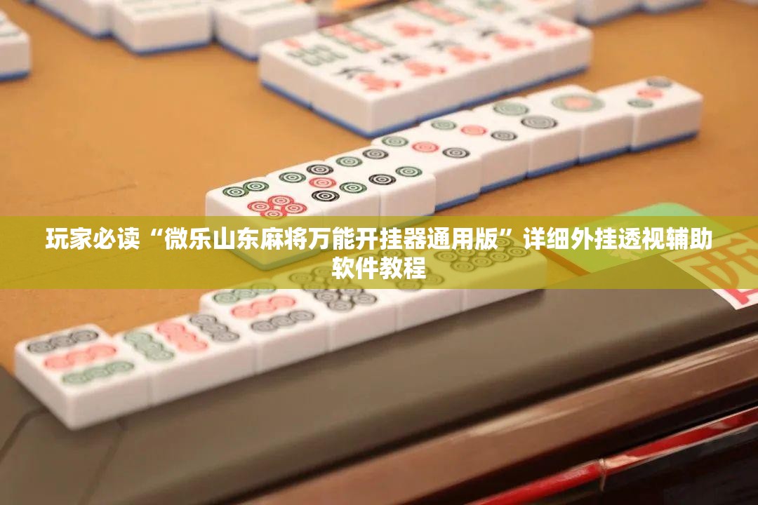 玩家必读“微乐山东麻将万能开挂器通用版”详细外挂透视辅助软件教程