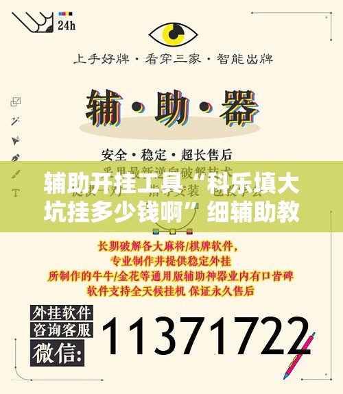 辅助开挂工具“科乐填大坑挂多少钱啊”细辅助教程分享