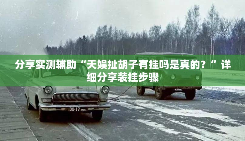 分享实测辅助“天娱扯胡子有挂吗是真的？”详细分享装挂步骤