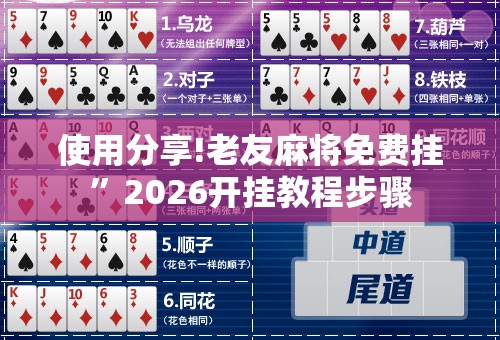 使用分享!老友麻将免费挂”2026开挂教程步骤